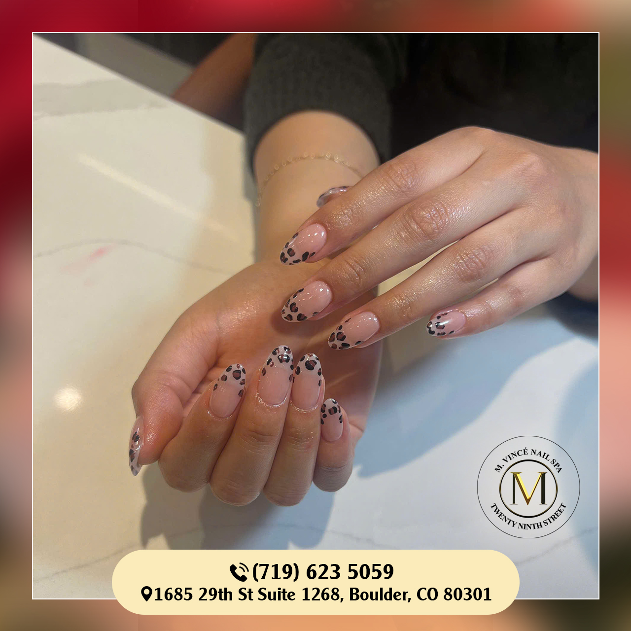 M. Vincé Nail Spa, Twenty Ninth Street logo