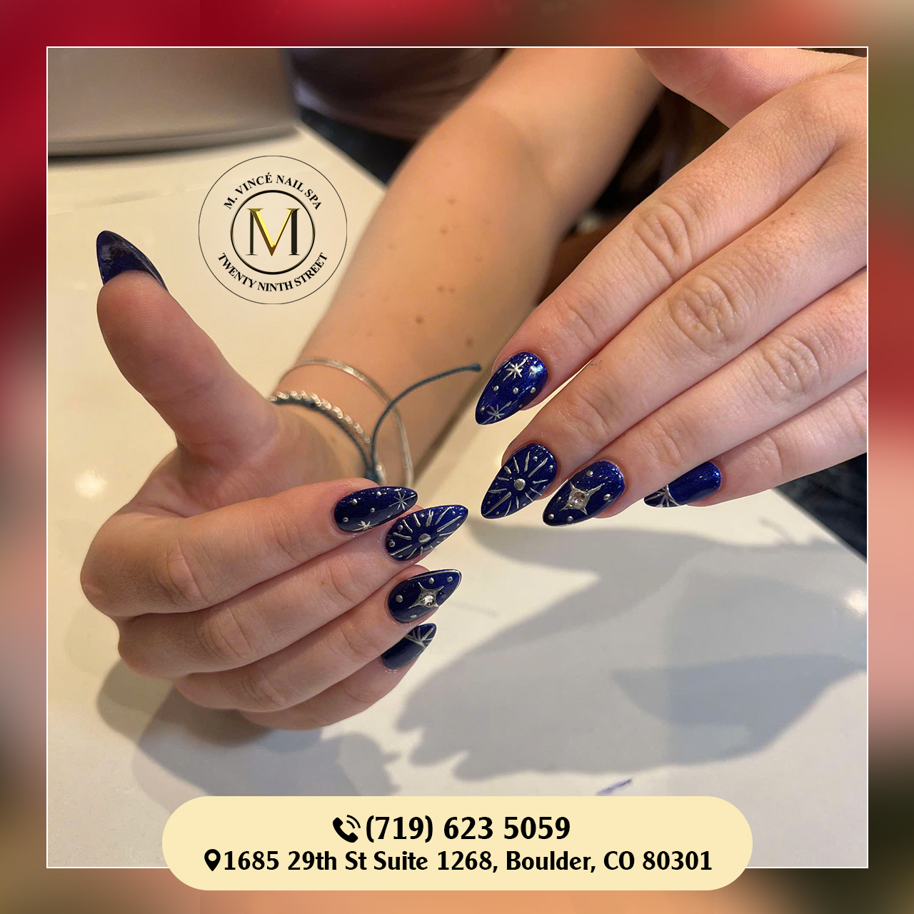 M. Vincé Nail Spa, Twenty Ninth Street nail photo 2